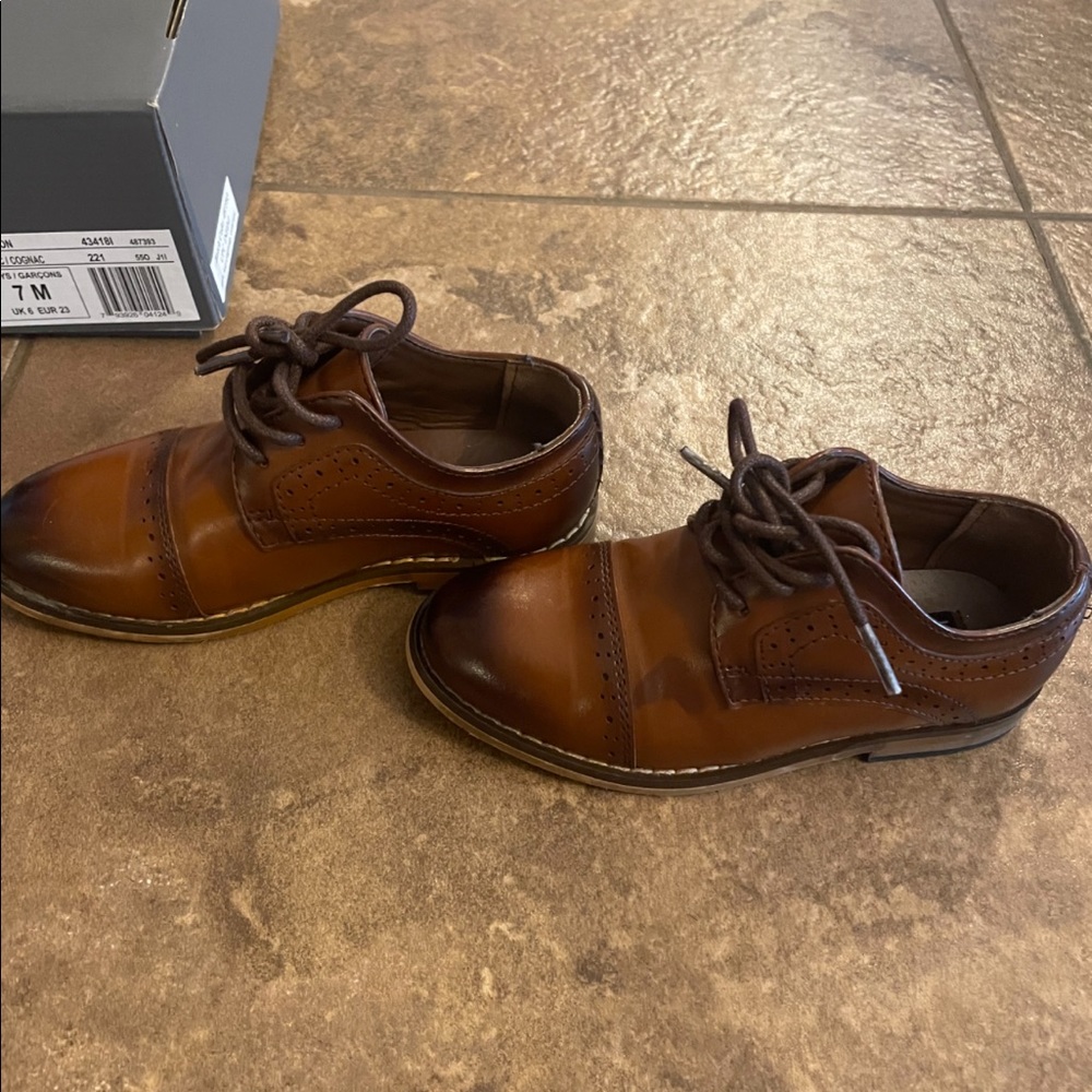 Toddler Stacy Adams Dickinson Dress Shoe Size 7